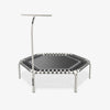 Fit Rebounder Fitness Trampoline Hexagon + T-bar