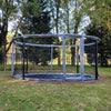 Gallus Flat to the Ground Trampoline Rond + veiligheidsnet