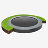 Orbit Flat to the Ground Trampoline Rond
